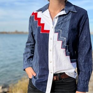 1980s Western Shirt